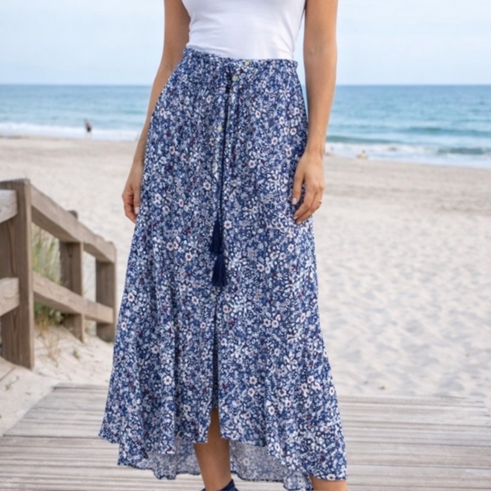 Rachel Zoe Floral Maxi Skirt